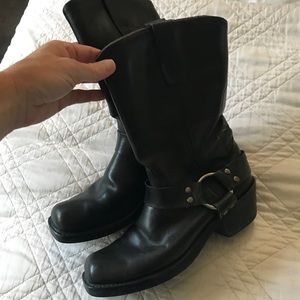 Black Durango Mid-calf Boots